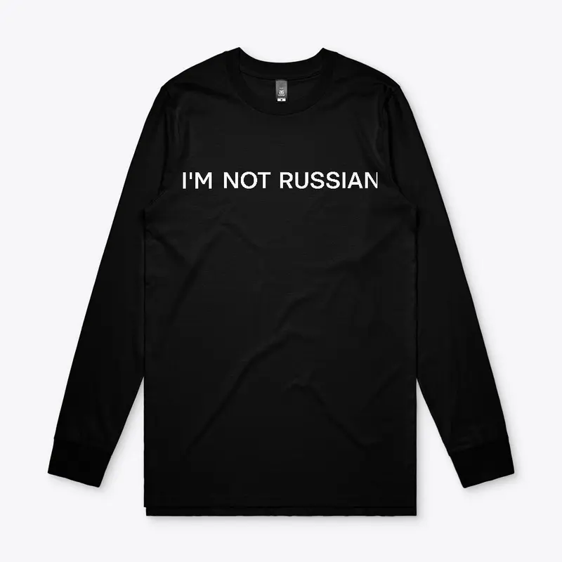 Im not russian (black)