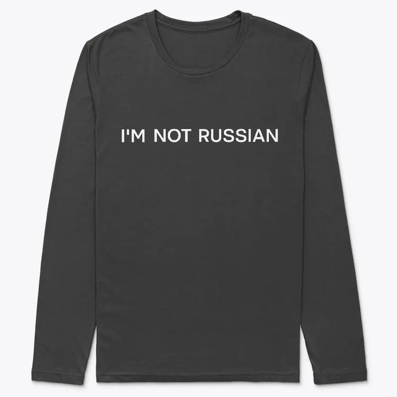 Im not russian (black)